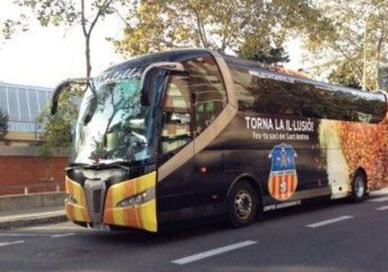 El mosqueo del Sant Andreu antes del partido contra el Salamanca en el Helmántico